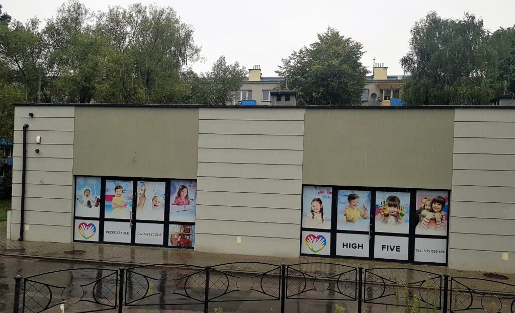 Przedszkole High Five od zewnątrz